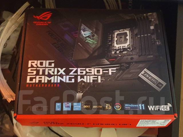 Материнская плата ASUS ROG Strix Z690-F Gaming WIFI - Материнские платы ...