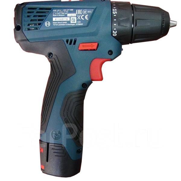 Аккумуляторный шуруповерт Bosch GSR 120 li 12V На ЗапЧасти ...