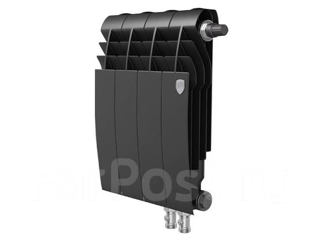 Радиатор биметалл Royal Thermo BiLiner 350 /Noir Sable VDR - 4 секц ...