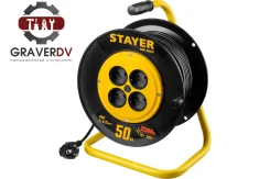 ���������� �� ������� MS 207, 50 �, 2200 ��, 4 ������, ��� 2x0,75 ��2, STAYER 55073-50 ����