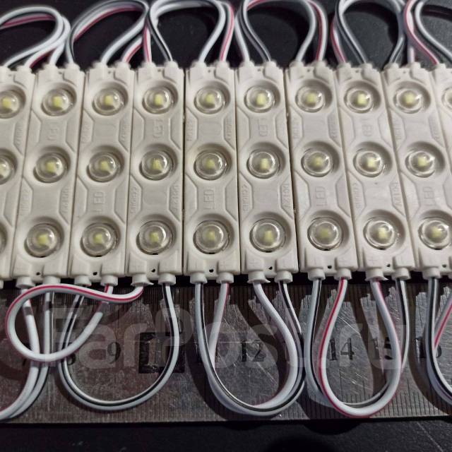 Модуль светодиодный 3SMD, 12V - Свет и электрика в Уссурийске