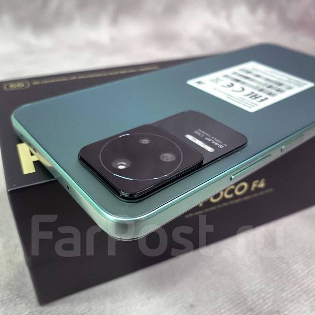 Xiaomi Poco F4 6ГБ+128ГБ Зелёный Global! NFC! 5G! +BT наушники, 6.67 ...