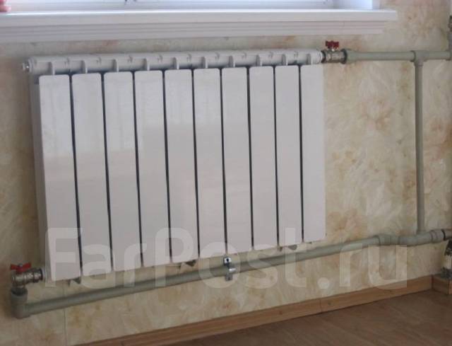 Перенос, замена, монтаж радиаторов отопления - Сантехработы во Владивостоке
