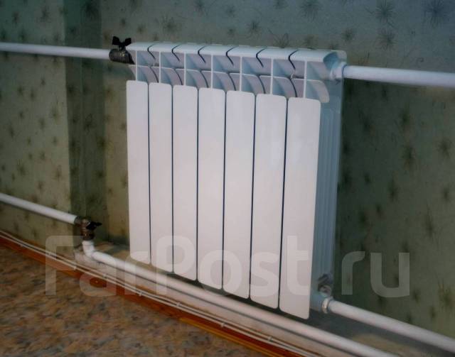 Перенос, замена, монтаж радиаторов отопления - Сантехработы во Владивостоке