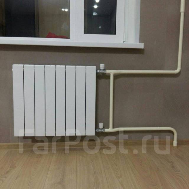 Перенос, замена, монтаж радиаторов отопления - Сантехработы во Владивостоке