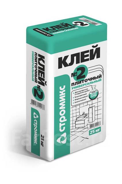 Клей плиточный для облицовки стен 25кг - Строительные смеси в Хабаровске