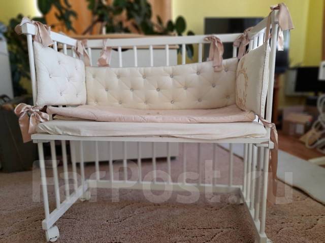 Детская приставная кроватка Comfort Baby, б/у, в наличии. Цена: 8 500 ...