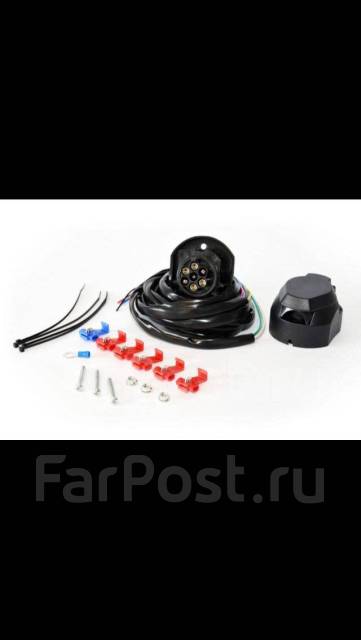 Разъем-розетка для подключения прицепа, фаркопа евро мама с проводкой ...