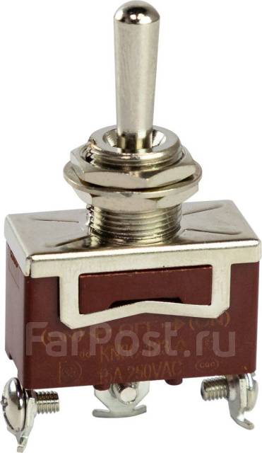 Тумблер трехпозиционный (ON)-OFF-(ON) 12 В/15А 3P AN3C-123AA - Запчасти ...