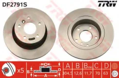 ���� ��������� ������ LAND Rover Discovery II/Range Rover II, III 94-12 DF2791S ����