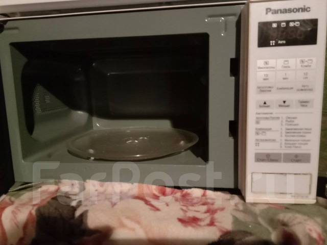 Микроволновка Панасоник сгрилем, Panasonic, б/у, в наличии. Цена: 4 500 ...