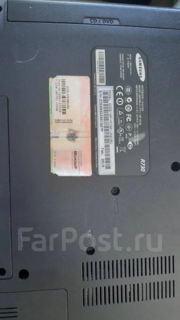 Samsung R730. 17.3", WiFi: 1, Bluetooth: 1 ����