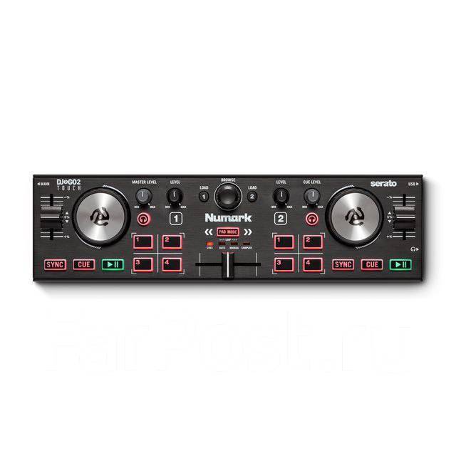DJ-контроллер Numark DJ2GO2 Touch, новый, в наличии. Цена: ≈ 9 943₽ 100 ...
