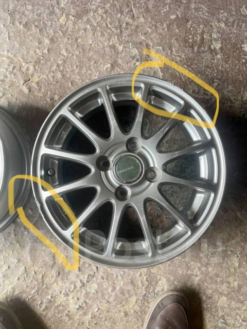 14 литые диски Honda, 14", 1 шт, 4x100, 4 шт, б/у, в наличии. Цена: 7 ...