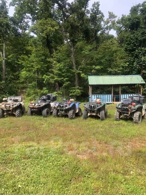 Прокат квадроциклов на острове Русский Yamaha Grizzly 700, -2000р/1 час ...