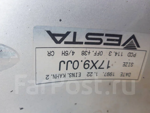 RAYS Eins Kahn 2. 8.0/9.0x17", 4x114.3, 5x114.3, ET35/38, �� 73���. ����