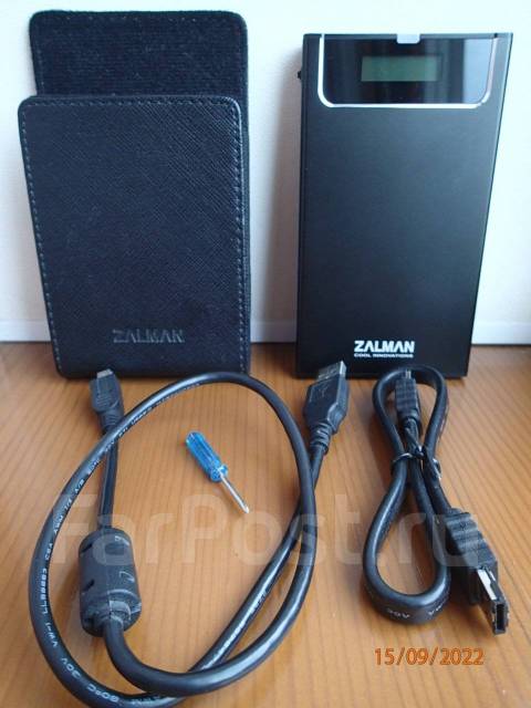 Внешний бокс для HDD/SSD Zalman ZM-VE200 (IODD 2511) (как новый! ), б/у ...