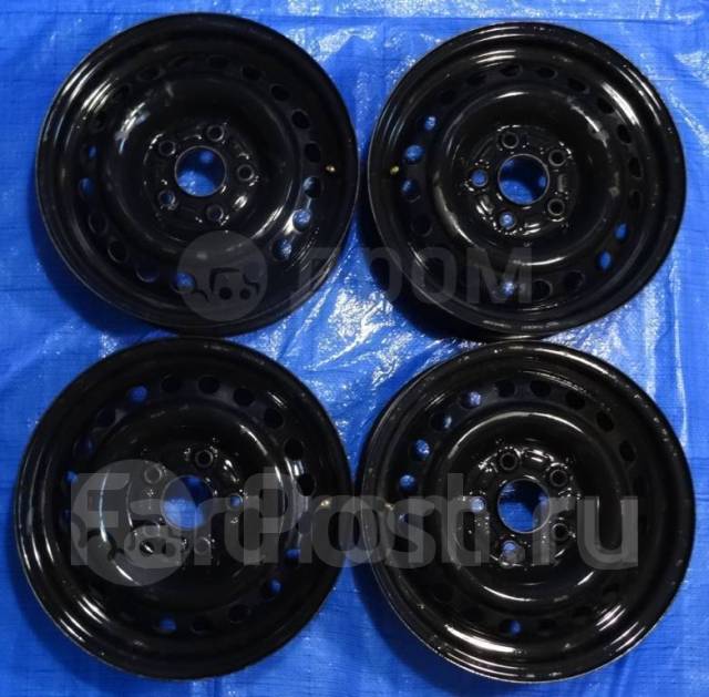 Оригинальные штампованные диски Honda R15 6.0 114,3x5. 4 шт. Отправка ...