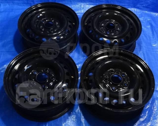 Оригинальные штампованные диски Honda R15 6.0 114,3x5. 4 шт. Отправка ...
