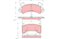 ������� �������� Chevrolet Blazer S10 TRW GDB1272 GDB1272 ����