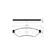 ������� ��������� ������ Chevrolet Epica (V250) 05- HSB HP2018 HP2018 ����