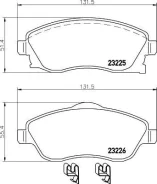 ������� ��������� �������� �������� OPEL Corsa C 00-, Meriva A 03-, Tigra B 04- HSB HP8377 HP8377 ����
