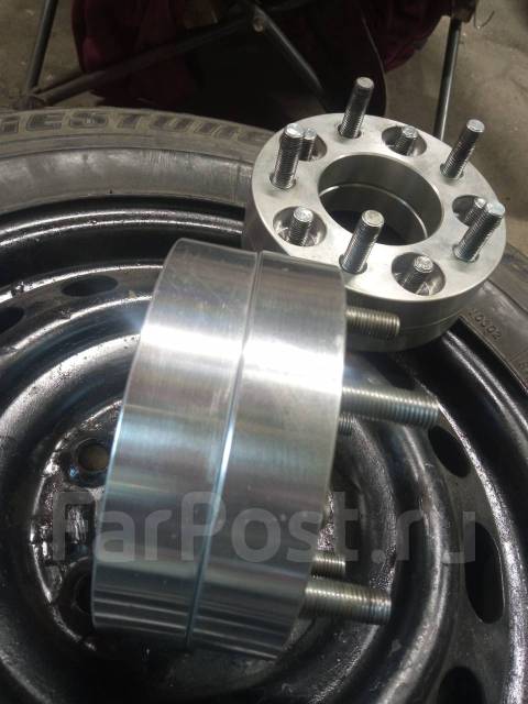 Пара проставок колёсных резьба 1,5 толщина 30 мм - Гайки, секретки ...