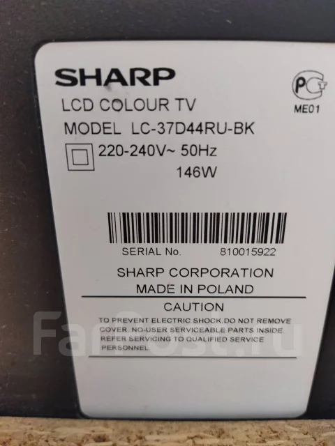 Sharp LC-32D44RU-BK. LCD (��) ����