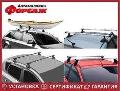Thule багажник на крышу с прямоугольными перекладинами на водосточный желобок для lada 2108-21099