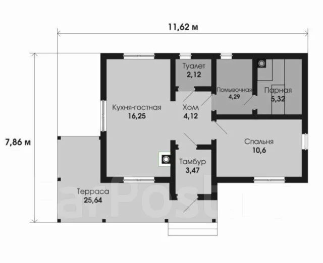 Продам дом с земельным участком, ипотека без первоначального взноса, п ...