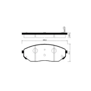 ������� ��������� �������� KIA Sorento 02- HSB HP1017 HP1017 ����