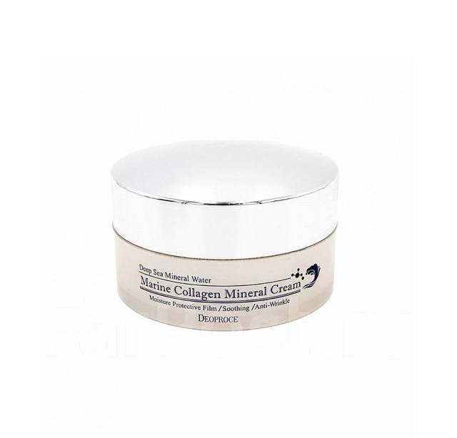 Крем для лица с морским коллагеном Deoproce Marine Collagen Mineral ...