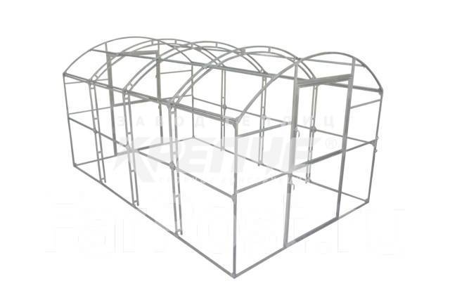 Теплица \"Эксклюзив\" прямые стенки с поликарбонатом Polygal, новый, в ...