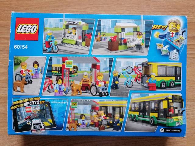 Конструктор LEGO City. Конструктор лего сити Автобусная остановка, б/у ...