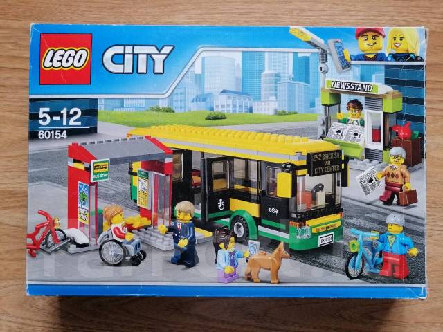 Конструктор LEGO City. Конструктор лего сити Автобусная остановка, б/у ...