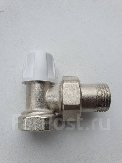 Вентиль клапан радиаторный угловой настроечный нижний д15 icma spa 805 ...
