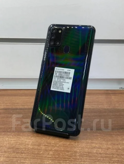 Samsung Galaxy A21s. �/�, ������, 3G, 4G LTE, Dual-SIM, NFC ����