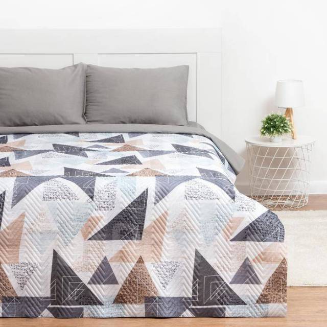 Покрывало Евро Макси Экономь и Я Геометрия 240*210 в наличии ИКЕА25 ...