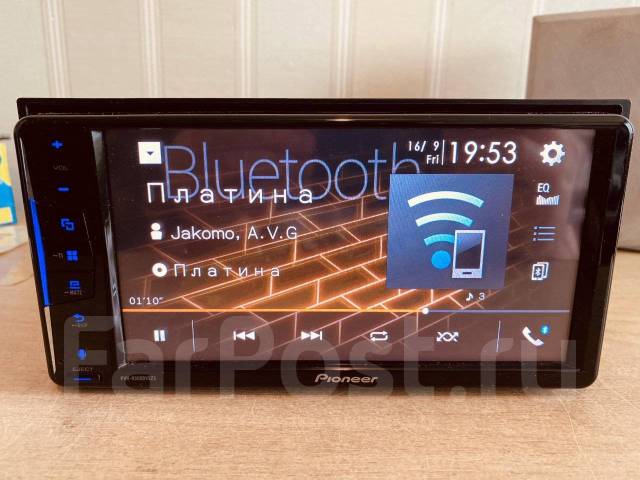 Pioneer PVH-9300Dvszs Apple carplay Android auto 200*100 мм, 2 DIN