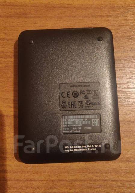 Внешний HDD WD Elements Portable - 5 Tb. Гарантия ДНС, 5 000 Гб, USB 3. ...