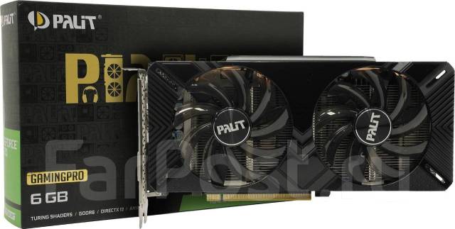 Видеокарта Palit GeForce GTX 1660 Super Gaming Pro, б/у, в наличии ...