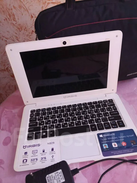 IRBIS NB29. 10.1", ��� 2048 ��, ���� 32���, WiFi: 1, Bluetooth: 1, ����������� �� 3��. ����