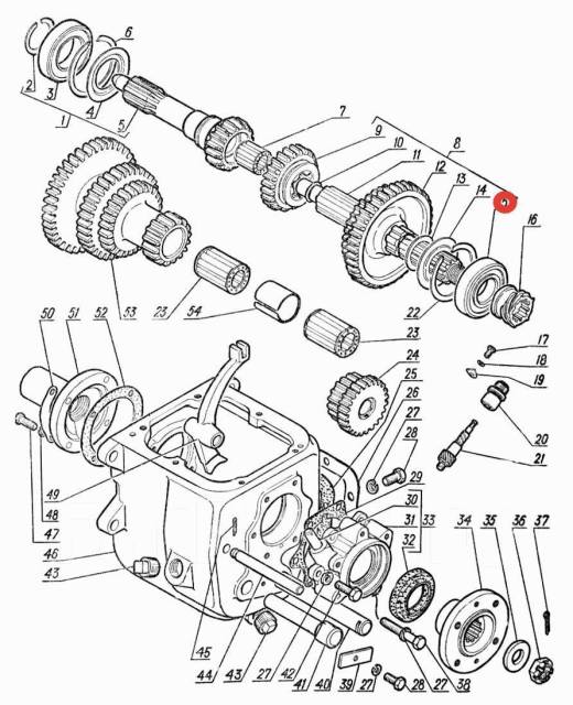 Схема кпп газ 66 переключения передач