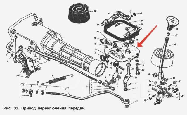 Кпп м 412 чертеж