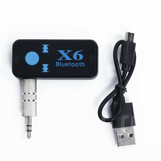 AUX Беспроводной Bluetooth Ресивер 3,5 мм (X6) ! В iStudio, новый, под ...