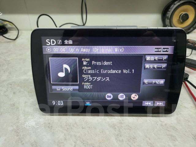 Panasonic Strada CN-F1D USB SD Bluetooth, 2 DIN — 178x100 мм, б/у 