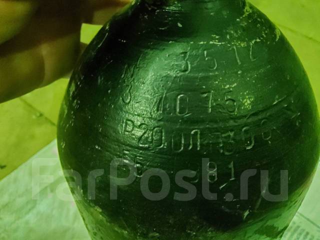Водолазный баллон 2000.5лит, б/у, в наличии. Цена: 2 000₽ во Владивостоке