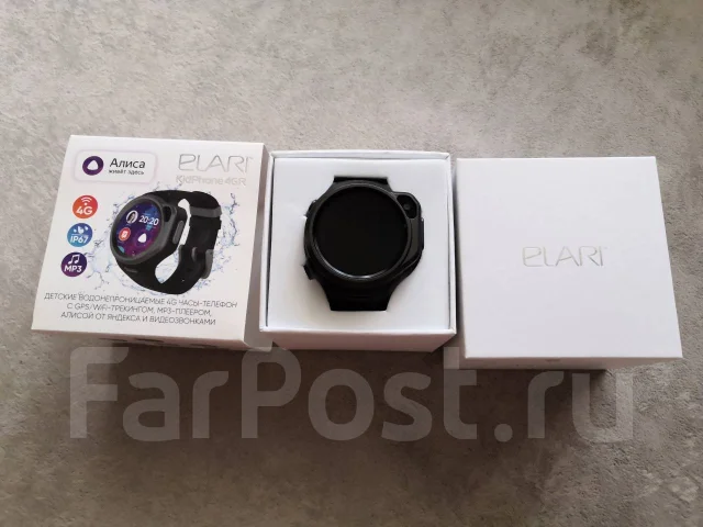 Elari KidPhone 4GR. GPS, SIM-�����, IP67 ����