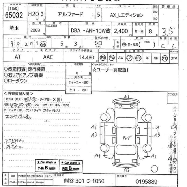 Toyota Alphard. �������, ��������, 2.4 (131��.�.), ������, 98����. ��, �/�, ��� ���. ��� ����� �� ������������ ����