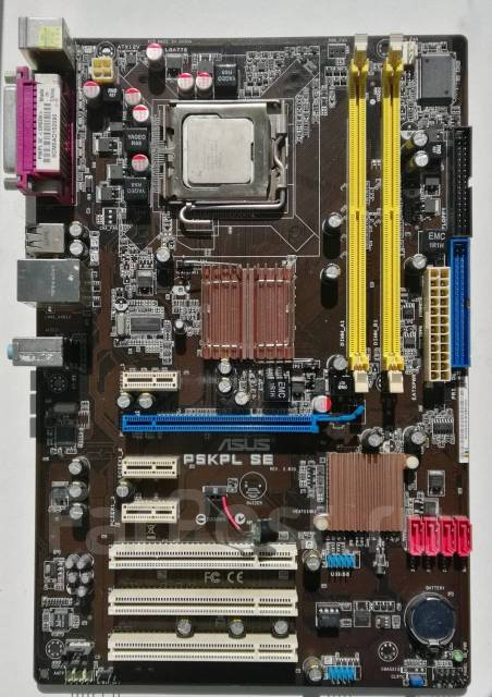 Материнская плата Asus P5KPL SE Rev. 2.01G LGA775, б/у, в наличии. Цена ...